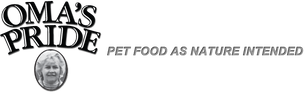Logo for Oma's Pride Raw Dog Food